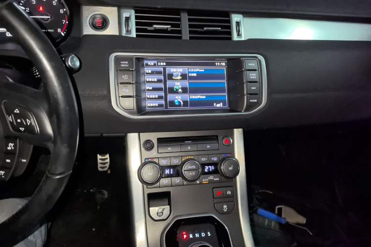 Used Land Rover Range Evoque 2013 2.0T 5-Door Ignite Edition Audio And AC Panel
