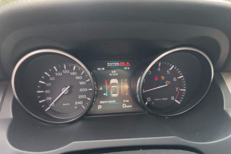 Used Land Rover Range Evoque 2013 2.0T 5-Door Ignite Edition Instrument Cluster
