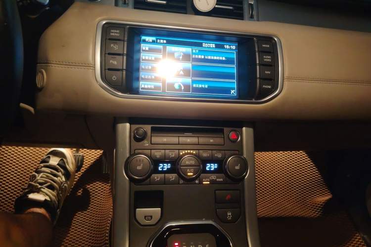 Used Land Rover Range Evoque 2013 2.0T 5-Door YAOZHI Edition Audio And AC Panel