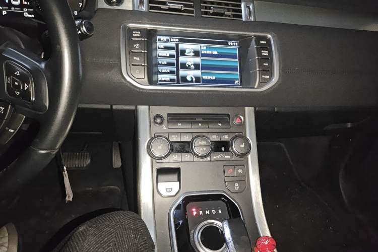 Used Land Rover Range Evoque 2013 2.0T 5-Door Yaozhen Edition Audio And AC Panel