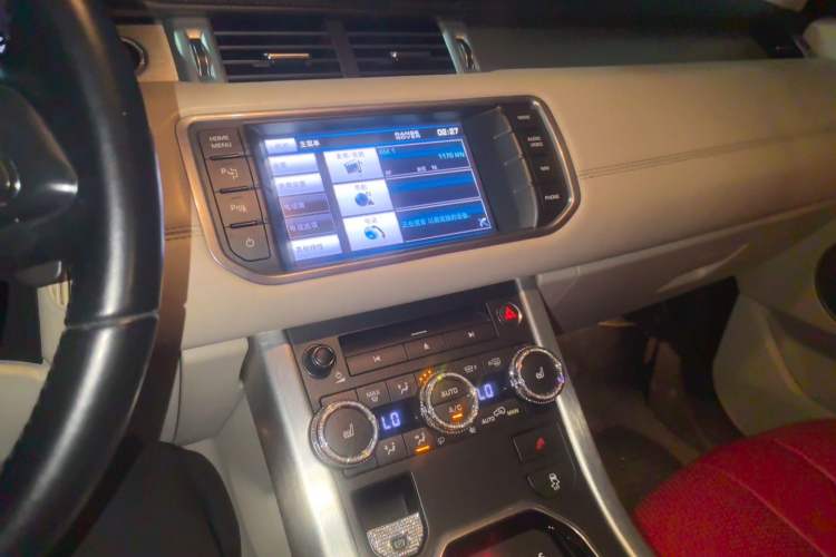 Used Land Rover Range Evoque 2013 2.0T 5-Door YAOZHI Edition Audio And AC Panel