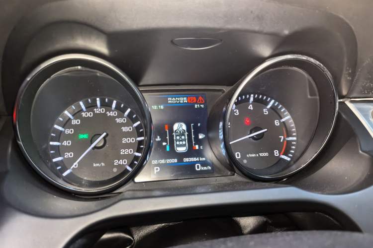 Used Land Rover Range Evoque 2013 2.0T 5-Door YAOZHI Edition Instrument Cluster