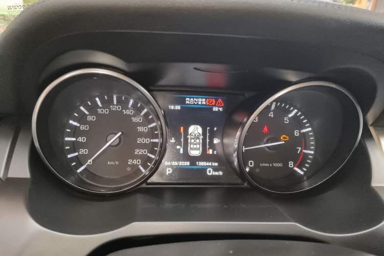 Used Land Rover Range Evoque 2013 2.0T 5-Door Yaozhen Edition Instrument Cluster
