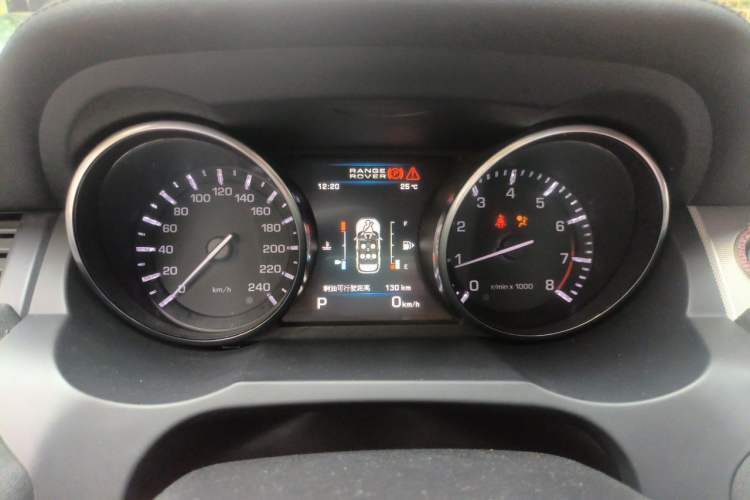 Used Land Rover Range Evoque 2013 2.0T 5-Door Ignite Edition Instrument Cluster