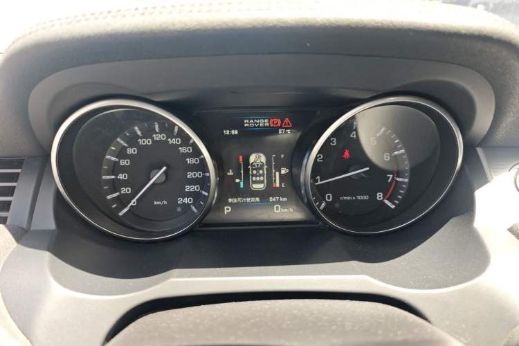 Used Land Rover Range Evoque 2013 2.0T 5-Door Ignite Edition Instrument Cluster