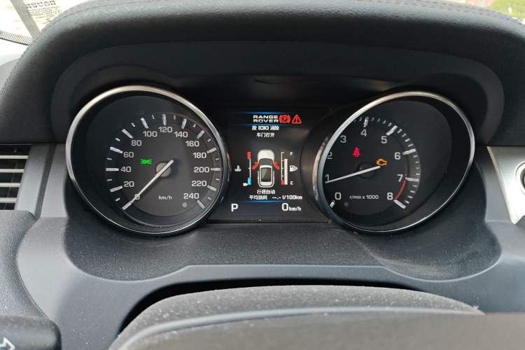 Used Land Rover Range Evoque 2013 2.0T 5-Door Ignite Edition Instrument Cluster