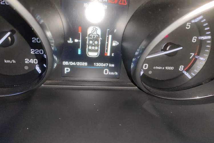 Used Land Rover Range Evoque 2013 2.0T 5-Door Ignite Edition Odometer Close Up