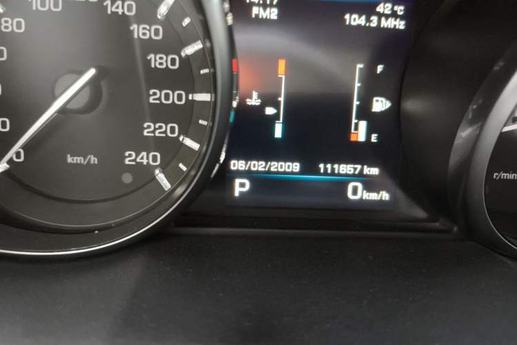 Used Land Rover Range Evoque 2013 2.0T 5-Door Ignite Edition Odometer Close Up