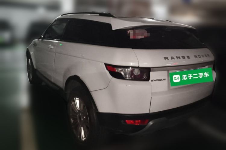 Used Land Rover Range Evoque 2013 2.0T 3-Door YAOZHI Edition Rear Left 45 Deg