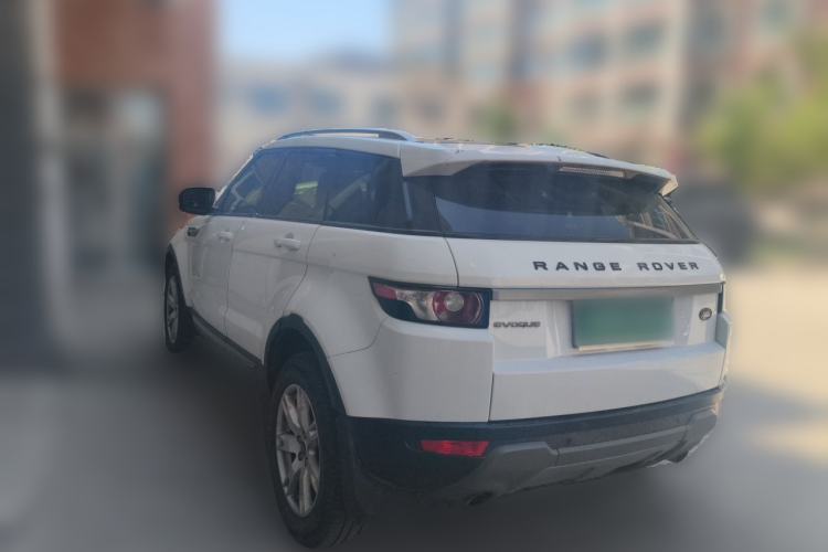 Used Land Rover Range Evoque 2013 2.0T 5-Door Yaozhen Edition Rear Left 45 Deg