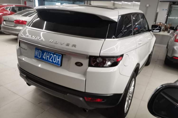 Used Land Rover Range Evoque 2013 2.0T 5-Door YAOZHI Edition Rear Right 45 Deg