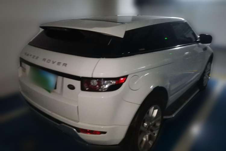 Used Land Rover Range Evoque 2013 2.0T 3-Door Ignite Edition Rear Right 45 Deg