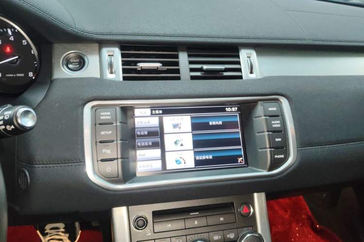 Used Land Rover Range Evoque 2014 2.0T 5-Door YAOZHEN Edition Audio And AC Panel