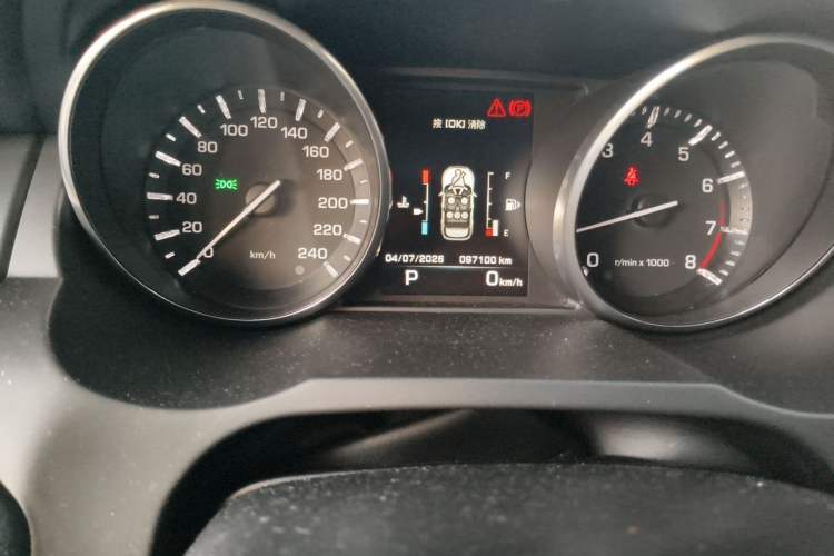Used Land Rover Range Evoque 2014 2.0T 5-Door Ignite Edition Odometer Close Up