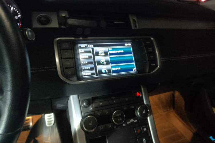 Used Land Rover Range Evoque 2014 2.0T 5-Door YAOZHEN Edition Audio And AC Panel