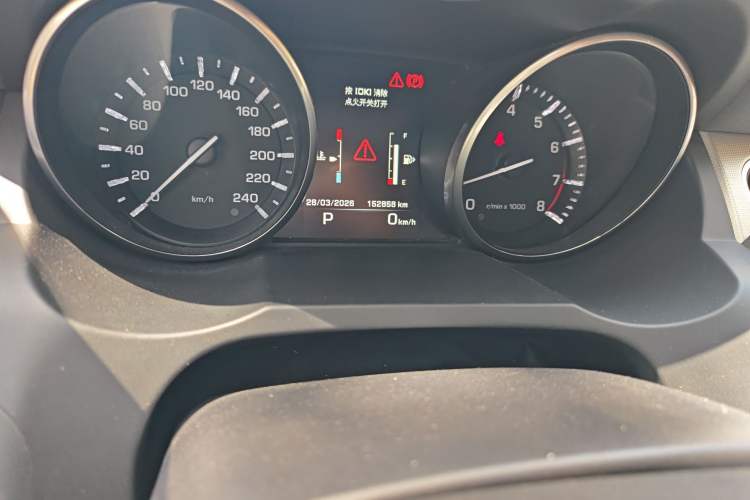 Used Land Rover Range Evoque 2014 2.0T 5-Door Ignite Edition Odometer Close Up
