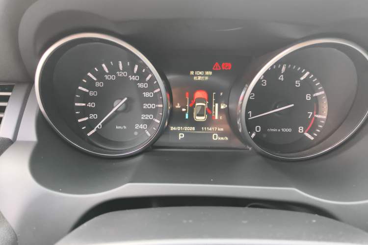Used Land Rover Range Evoque 2014 2.0T 5-Door Ignite Edition Odometer Close Up