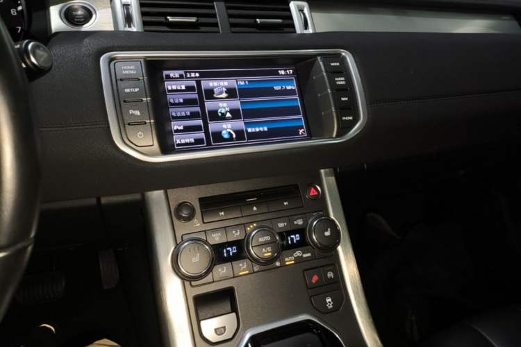 Used Land Rover Range Evoque 2014 2.0T 5-Door YAOZHEN Edition Audio And AC Panel