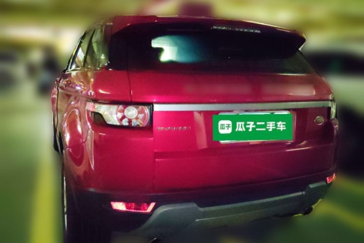 Used Land Rover Range Evoque 2014 2.0T 5-Door Luxury Edition Rear Left 45 Deg