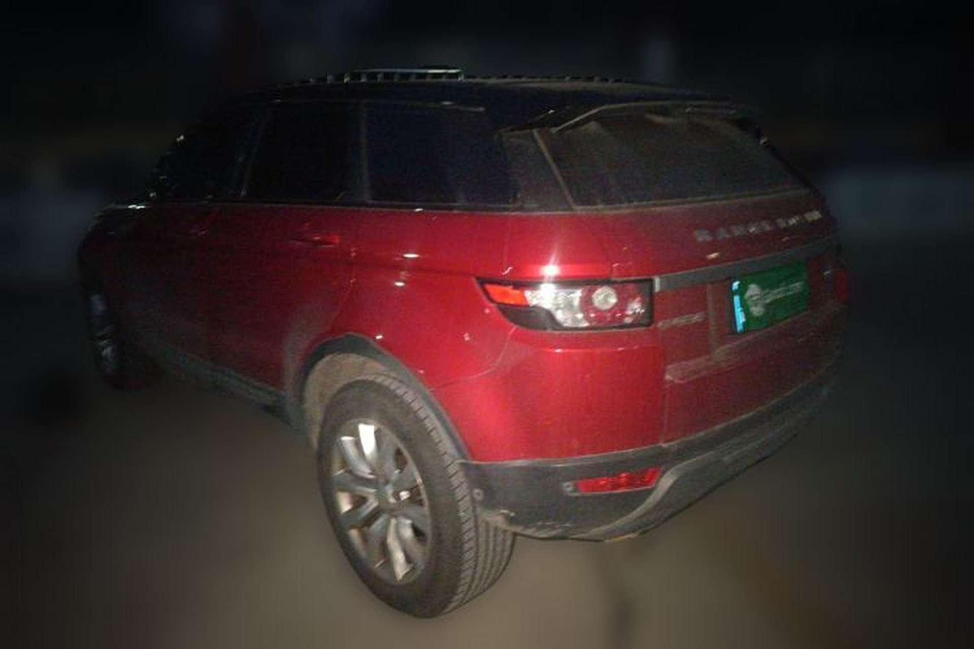 Used Land Rover Range Evoque 2014 2.0T 5-Door Luxury Edition Rear Left 45 Deg