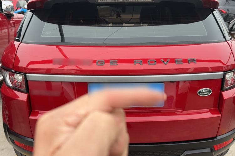 Used Land Rover Range Evoque 2014 2.0T 5-Door YAOZHEN Edition Trunk