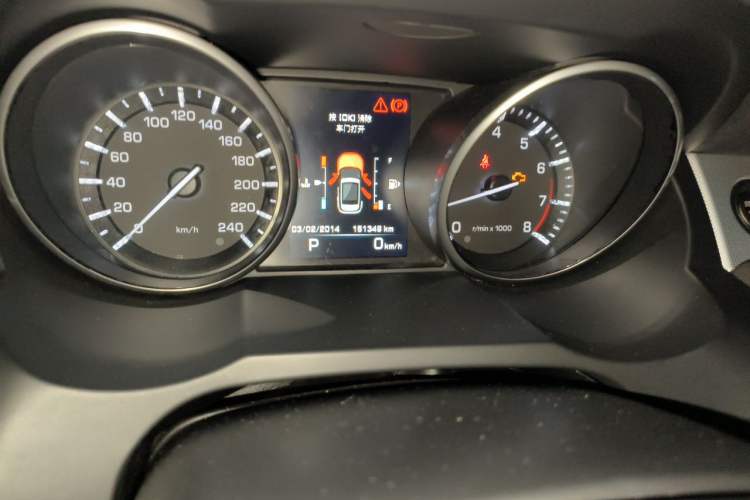 Used Land Rover Range Evoque 2014 2.0T 5-Door Ignite Edition Odometer Close Up