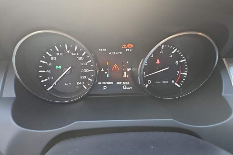 Used Land Rover Range Evoque 2014 2.0T 5-Door Ignite Edition Odometer Close Up