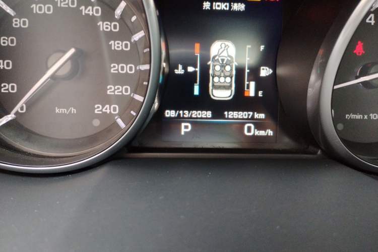 Used Land Rover Range Evoque 2014 2.0T 5-Door YAOZHEN Edition Odometer Close Up