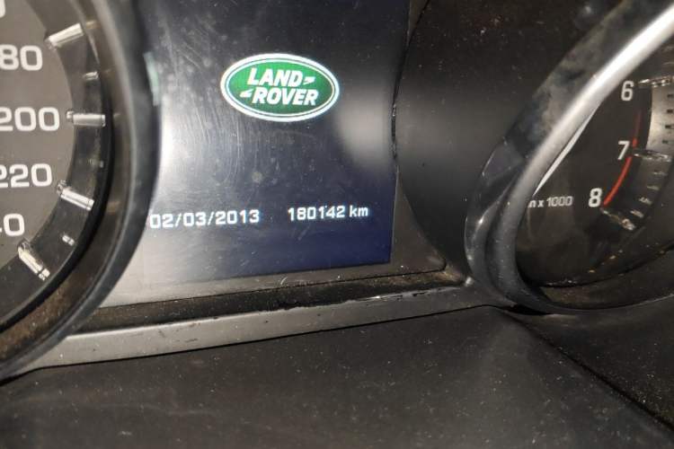 Used Land Rover Range Evoque 2014 2.0T 5-Door Ignite Edition Odometer Close Up