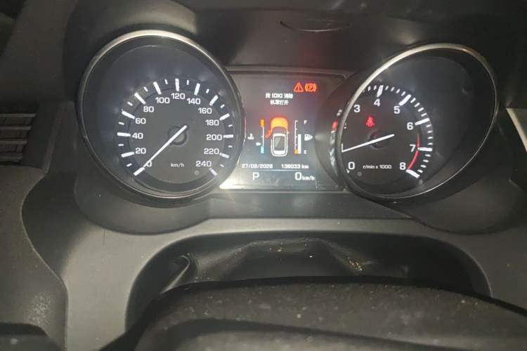 Used Land Rover Range Evoque 2014 2.0T 5-Door Ignite Edition Odometer Close Up
