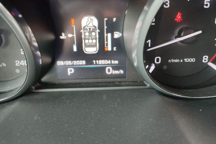Used Land Rover Range Evoque 2014 2.0T 5-Door Ignite Edition Odometer Close Up