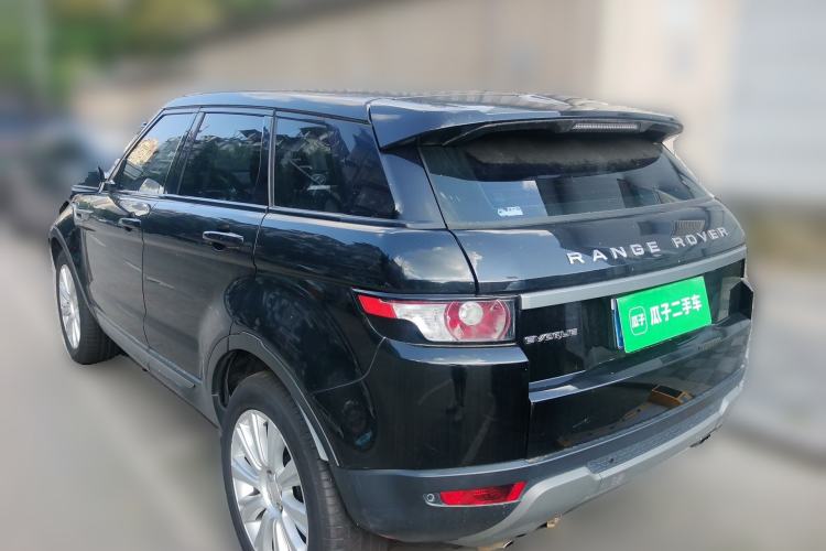 Used Land Rover Range Evoque 2015 2.0T Five-Door Zhiyao Edition Rear Left 45 Deg