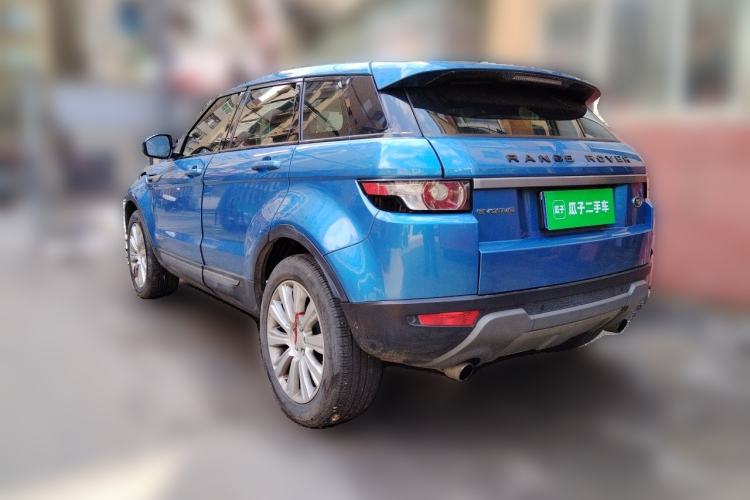 Used Land Rover Range Evoque 2015 2.0T Five-Door Zhiyao Edition Rear Left 45 Deg