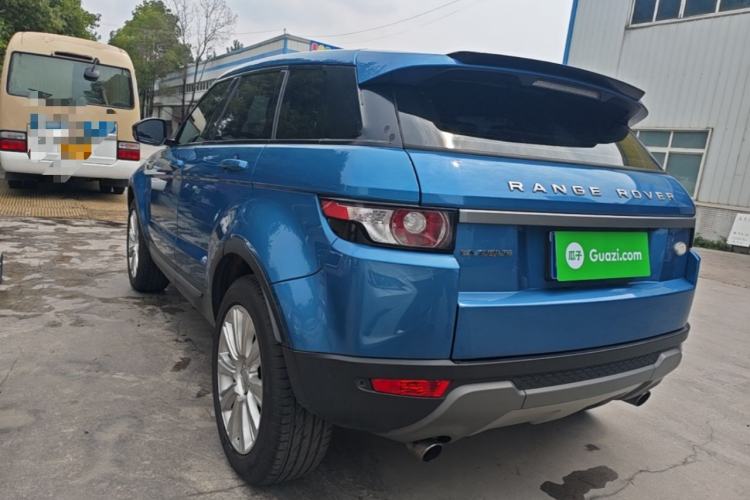 Used Land Rover Range Evoque 2015 2.0T Five-Door Zhiyao Edition Rear Left 45 Deg