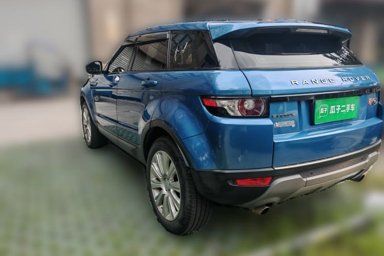 Used Land Rover Range Evoque 2015 2.0T Five-Door Zhiyao Edition Rear Left 45 Deg