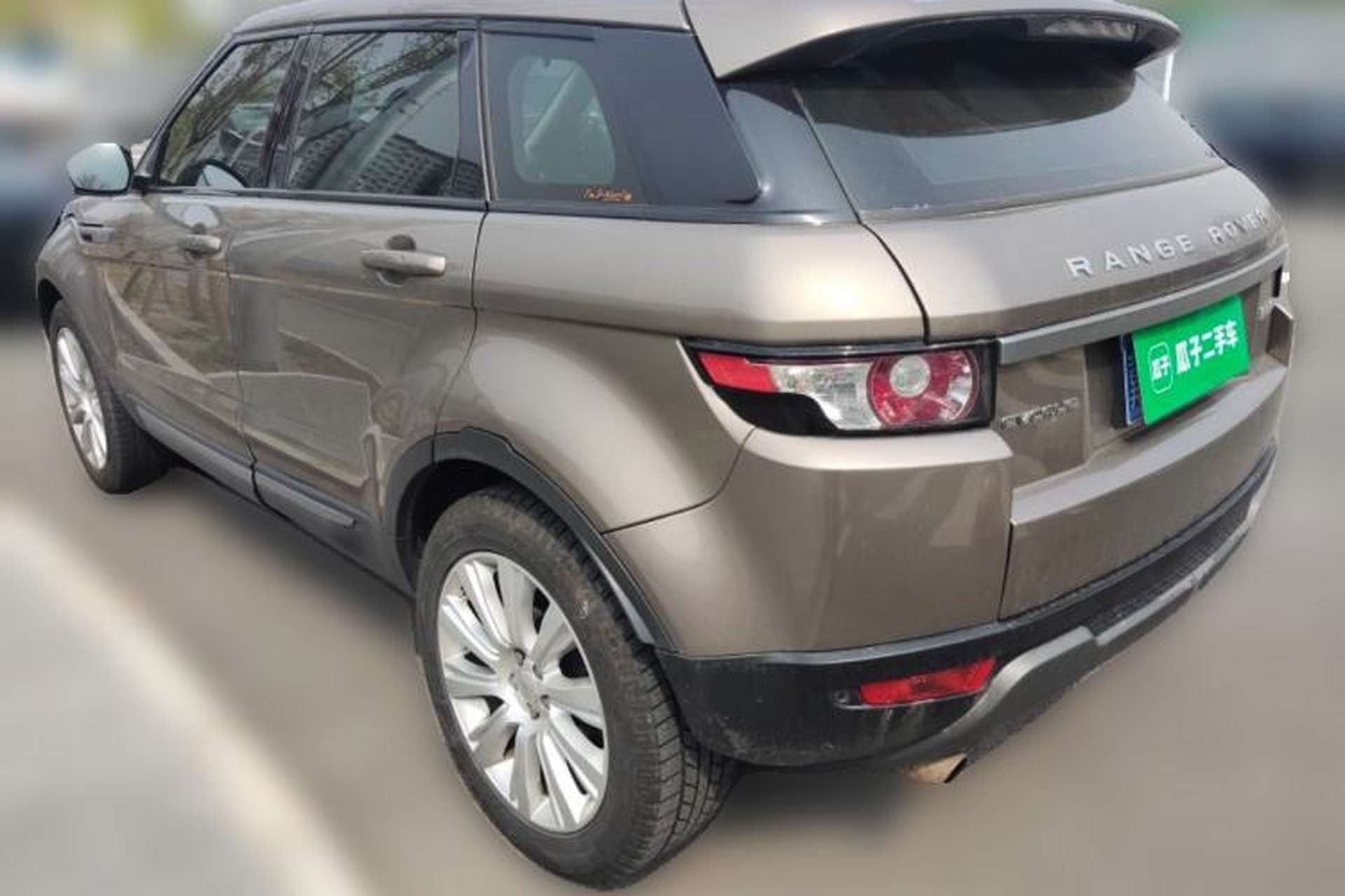 Used Land Rover Range Evoque 2015 2.0T Five-Door Zhiyao Edition Rear Left 45 Deg
