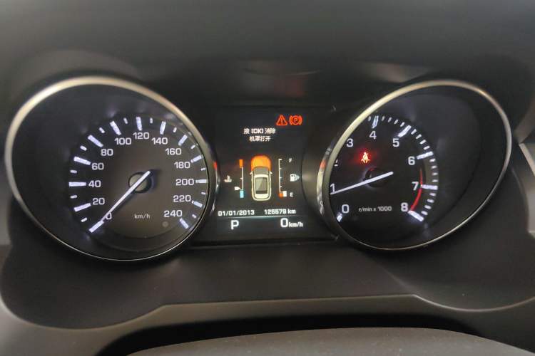 Used Land Rover Range Evoque 2015 2.0T Five-Door Zhiyao Edition Instrument Cluster
