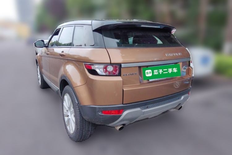 Used Land Rover Range Evoque 2015 2.0T Five-Door Zhiyao Edition Rear Left 45 Deg