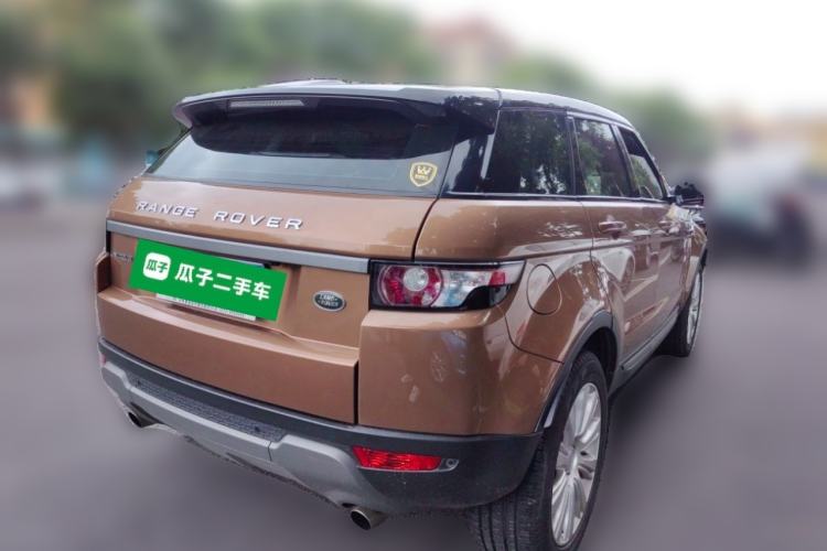 Used Land Rover Range Evoque 2015 2.0T Five-Door Zhiyao Edition Rear Right 45 Deg