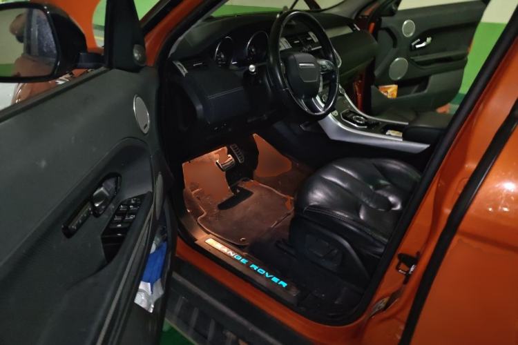 Used Land Rover Range Evoque 2015 2.0T Orange Edition Limited Model Driver Seat