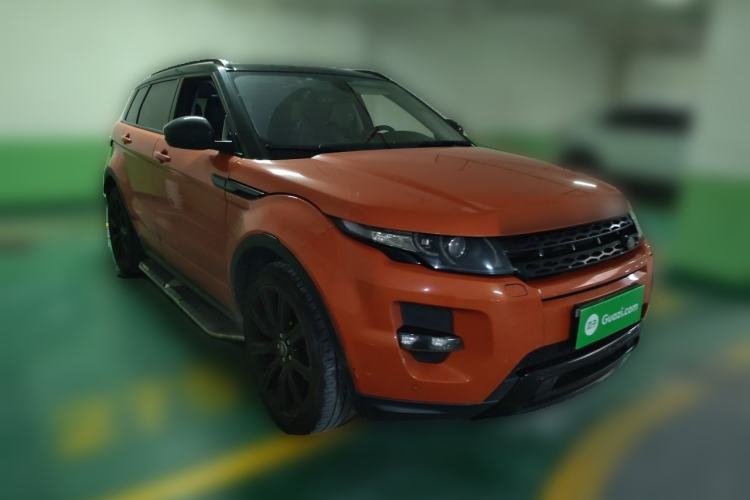 Used Land Rover Range Evoque 2015 2.0T Orange Edition Limited Model Front Right 45 Deg