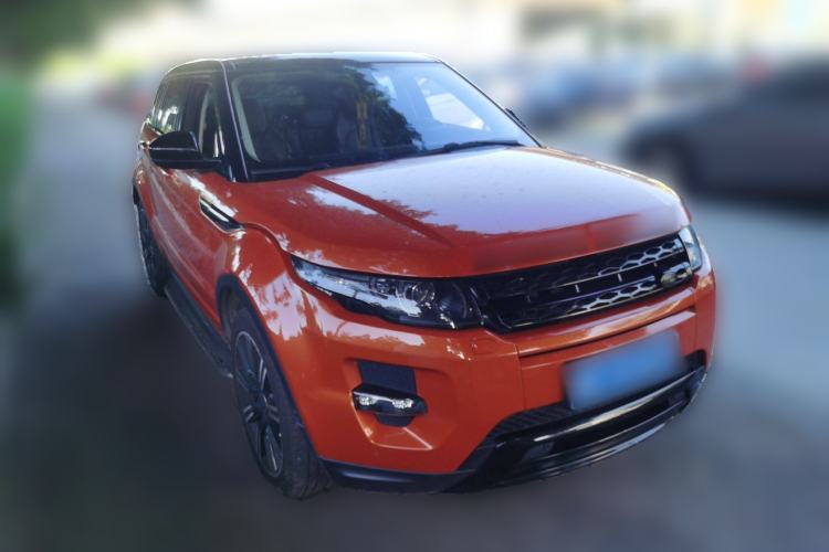 Used Land Rover Range Evoque 2015 2.0T Orange Edition Limited Model Front Right 45 Deg