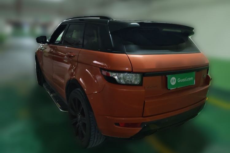 Used Land Rover Range Evoque 2015 2.0T Orange Edition Limited Model Rear Left 45 Deg