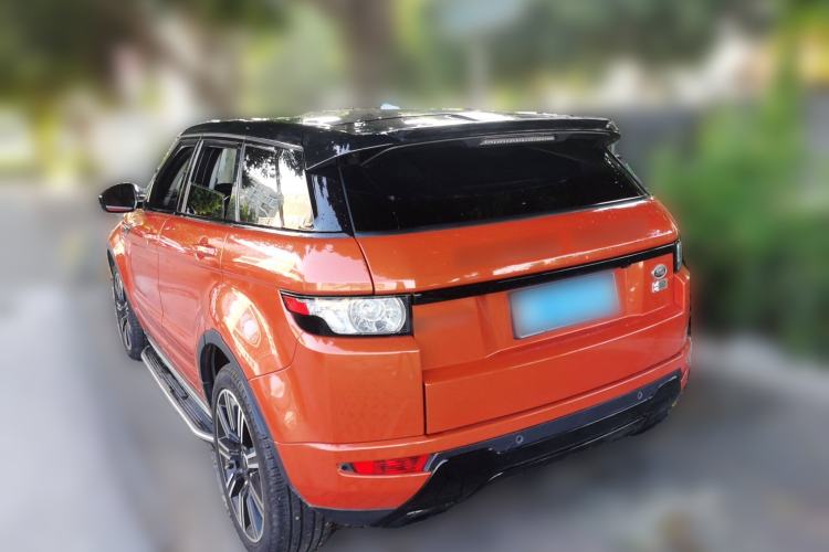 Used Land Rover Range Evoque 2015 2.0T Orange Edition Limited Model Rear Left 45 Deg