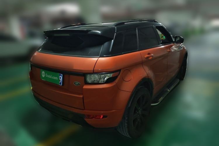 Used Land Rover Range Evoque 2015 2.0T Orange Edition Limited Model Rear Right 45 Deg