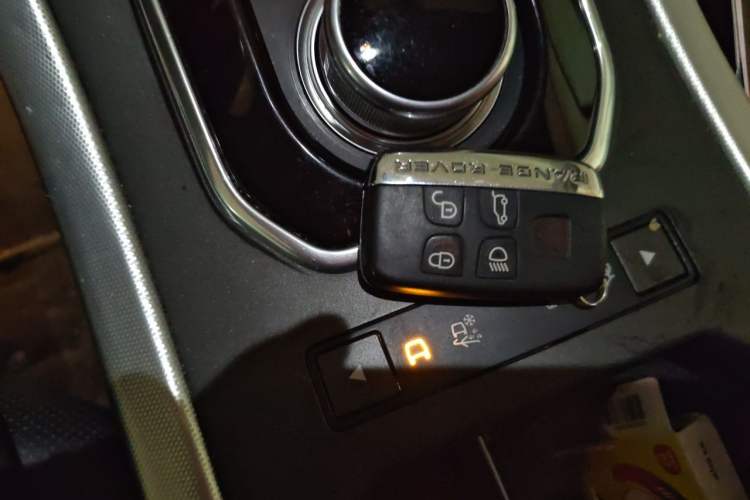 Used Land Rover Range Evoque 2015 2.0T Orange Edition Limited Model Vehicle Key