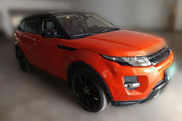 Used Land Rover Range Evoque 2015 2.0T Orange Edition Limited Model Front Right 45 Deg