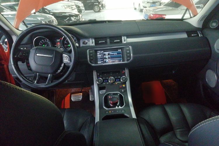 Used Land Rover Range Evoque 2015 2.0T Orange Edition Limited Model Interior 2