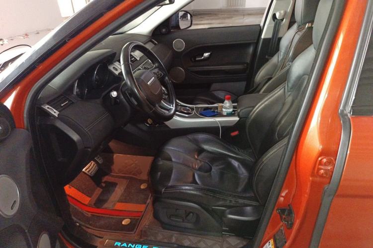 Used Land Rover Range Evoque 2015 2.0T Orange Edition Limited Model Left Front Seat