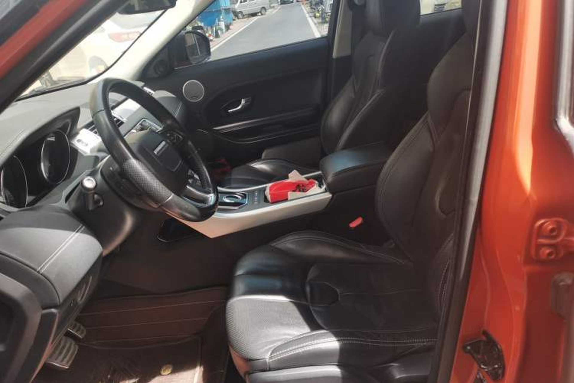 Used Land Rover Range Evoque 2015 2.0T Orange Edition Limited Model Left Front Seat